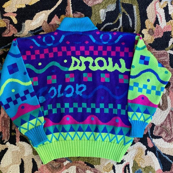 Vintage Wool Sweater Lot Bundle (3) - COOGI, Nils, Obermeyer Sport - Picture 16 of 16